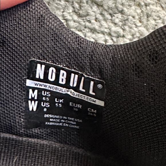 Nobull Women's Outwork Edge (Impact) in Black Gum Sz US 8 Athletic Gym CrossFit - Picture 8 of 8